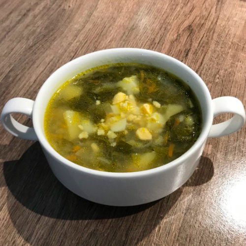 Борщ зелений